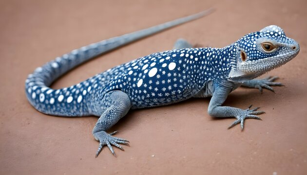 A Lizard With A Pattern Resembling Celestial Const