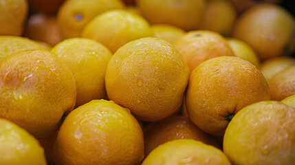 Zbliżenie na świeżo zebrane owoce gorzkiej pomarańczy - obrazy, fototapety, plakaty
