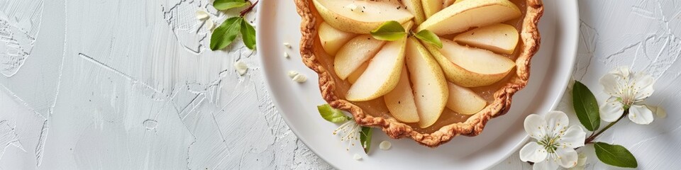 pear pie.