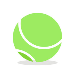 tennis ball icon design vector template