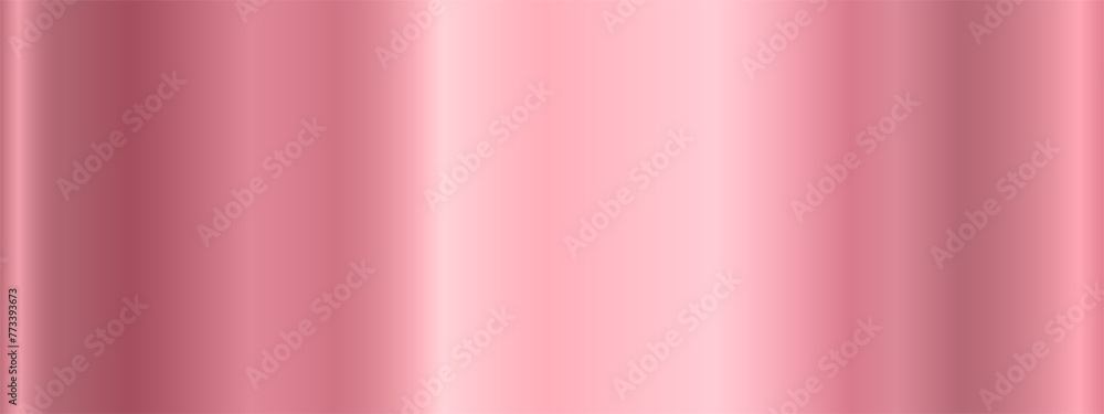 Poster metallic gradient background in pink color. a pattern of shiny, metallic gradient. a plate with a fo