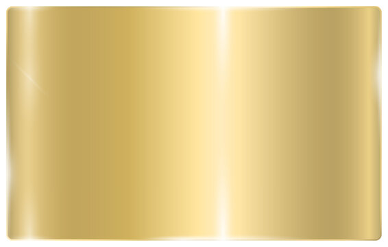 A pattern of shiny metallic gradient. Metallic gold gradient. A plate with a foil texture. Vector EPS 10.
