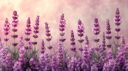 Lavender flowers Lavender Lavender flowers in the field vertical orientation