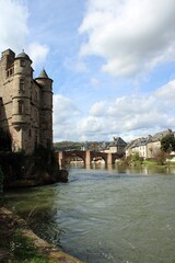 Espalion and the River Lot.