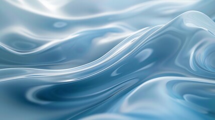 Obraz premium An abstract digital wave pattern in shades of blue