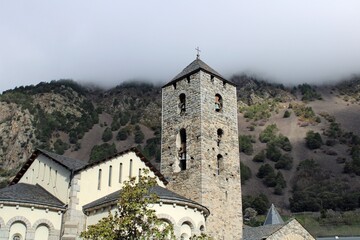 Fototapeta na wymiar Sant Esteve d'Andorra, Andorra la Vella, Andorra.