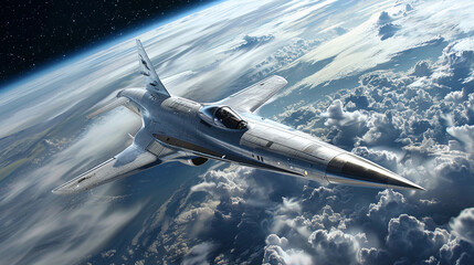 The Futuristic Fighter Jet