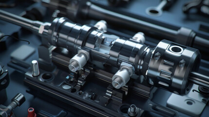 A versatile hydraulic jack designed for use in various applications, including automotive maintenance and heavy machinery lifting