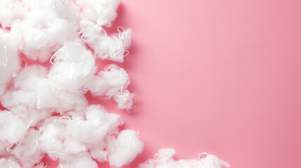 cotton pink background.