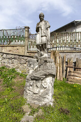 Statue eines Bergmannes