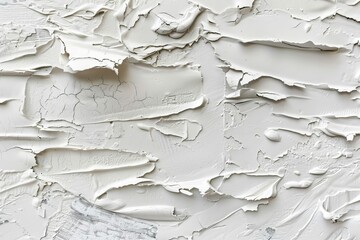 Vintage white plaster wall texture with abstract painted surface - Stucco background
