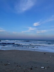 beach at sunset