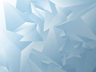 Vector Polygon Abstract Polygonal Geometric Triangle Background. Vector abstract blue, triangles background. Ice concept
