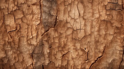 Experience the intricate details of a closeup grunge wooden grain texture, revealing the rich and...