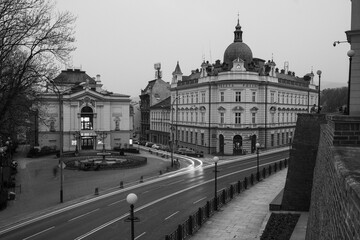 Budynek Teatru i poczty w Bielsku Białej przy ulicy Zamkowej