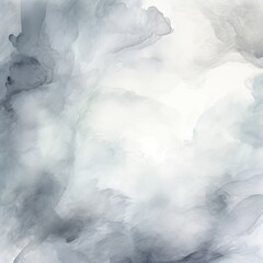 Gray light watercolor abstract background