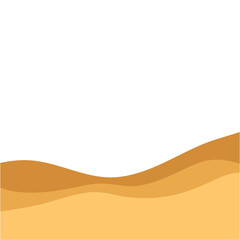 Abstract desert illustration