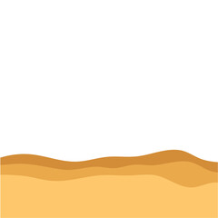 Abstract desert illustration