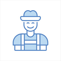 Tyrolean  icon editable stock vector icon