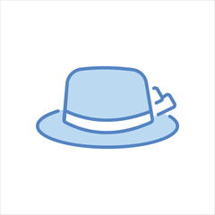 Hat  icon editable stock vector icon