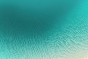 Teal gradient wave pattern background with noise texture and soft surface gritty halftone art