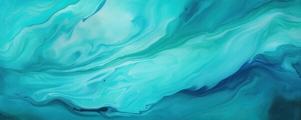 Teal marble texture background
