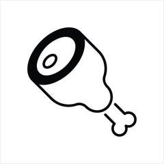 Meat  icon editable stock vector icon