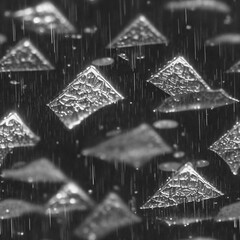 Rainy Shards of Glass B
