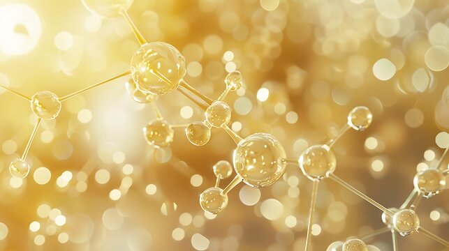 Molecular structure background