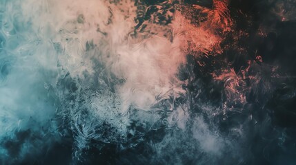 Smoke and dust overlay effects, artistic textures for photography and design, abstract background, digital art
