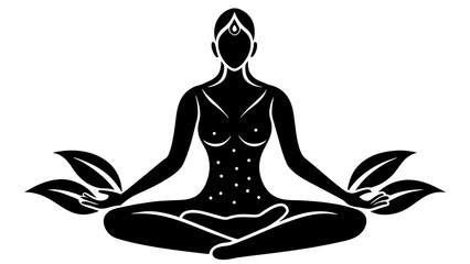 Deferent types of yoga vector illustration