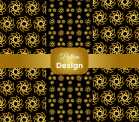 vector luxury flower pattern design template