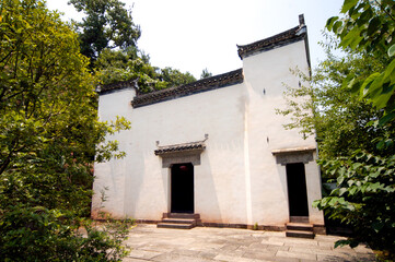Huangshan City, China, Huizhou District Qiankou residential ancient architecture Museum, the national key cultural relics protection unit.
