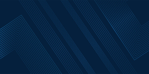 Dark blue background. Modern line stripes curve abstract presentation background. Luxury paper cut background. Abstract decoration, golden pattern, halftone gradients, 3d Vector illustration