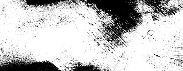 Scratched Grunge Urban Background Texture Vector. Dust Overlay Distress Grainy Grungy Effect. Distressed Backdrop Vector Illustration. Isolated Black on White Background. EPS 10.