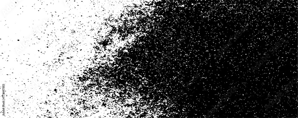 Poster monochrome texture composed of irregular graphic elements. distressed uneven grunge background. abst