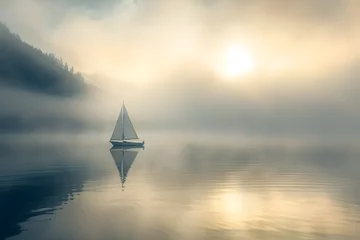 Fensteraufkleber sailing in the morning © Nature creative