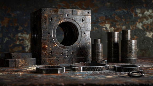 An accurate gauge block set for calibrating and checking the accuracy of measurement tools