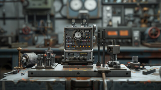 An accurate gauge block set for calibrating and checking the accuracy of measurement tools
