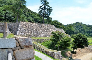 鳥取城跡 天球丸石垣