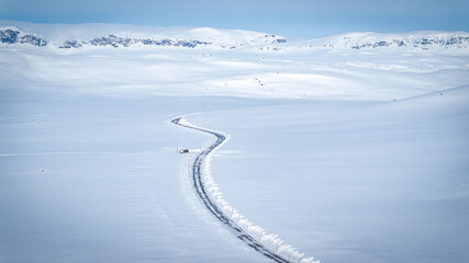 view of Norway, Hardangervidda