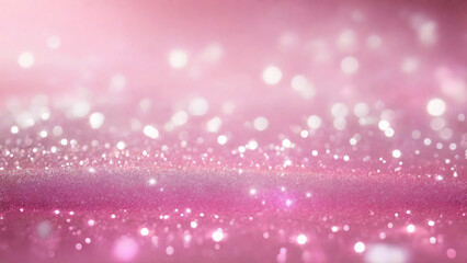pink soft bokeh shine glitter background.