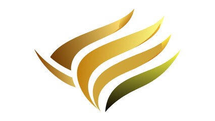 Fototapeta premium golden logo vector illustration