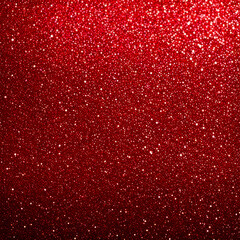 red christmas background with snowflakes