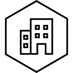 Office management outline icon pack