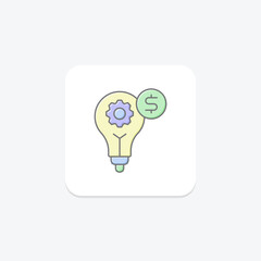 Business Innovation icon, innovation, creativity, idea, invention, editable vector, pixel perfect, illustrator ai file