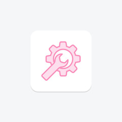 Navigator icon, gps, map, guidance, direction, editable vector, pixel perfect, illustrator ai file