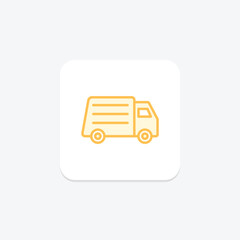 Fast Delivery icon, delivery, quick, express, speedy, editable vector, pixel perfect, illustrator ai file