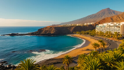 Beautiful Tenerife Canary Islands scenic