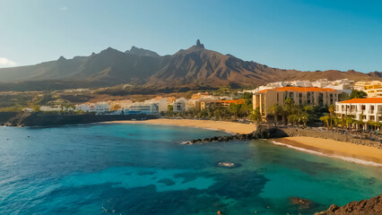 Beautiful Tenerife Canary Islands landscape